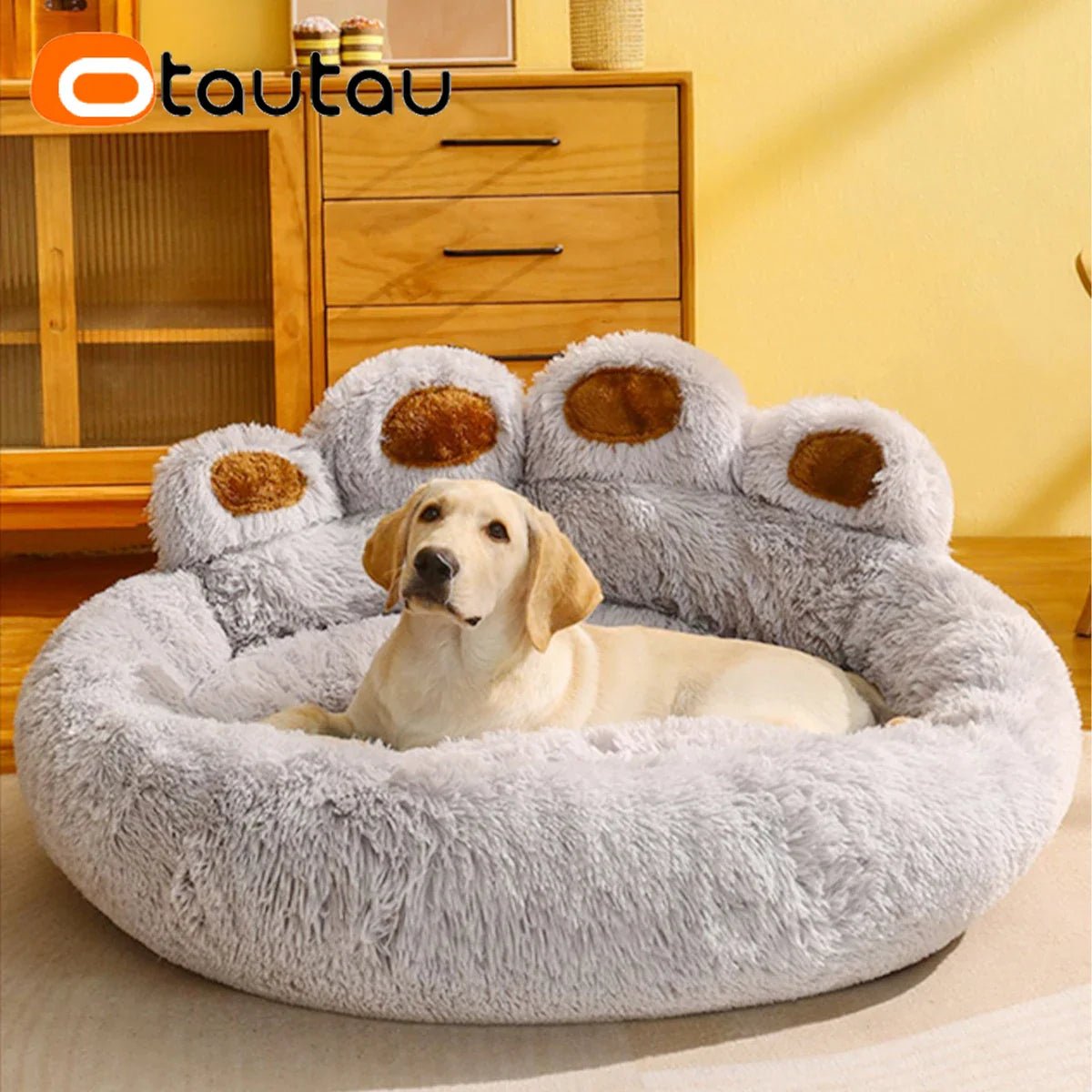 FluffyDogBed™ - Gris - Univers de chien