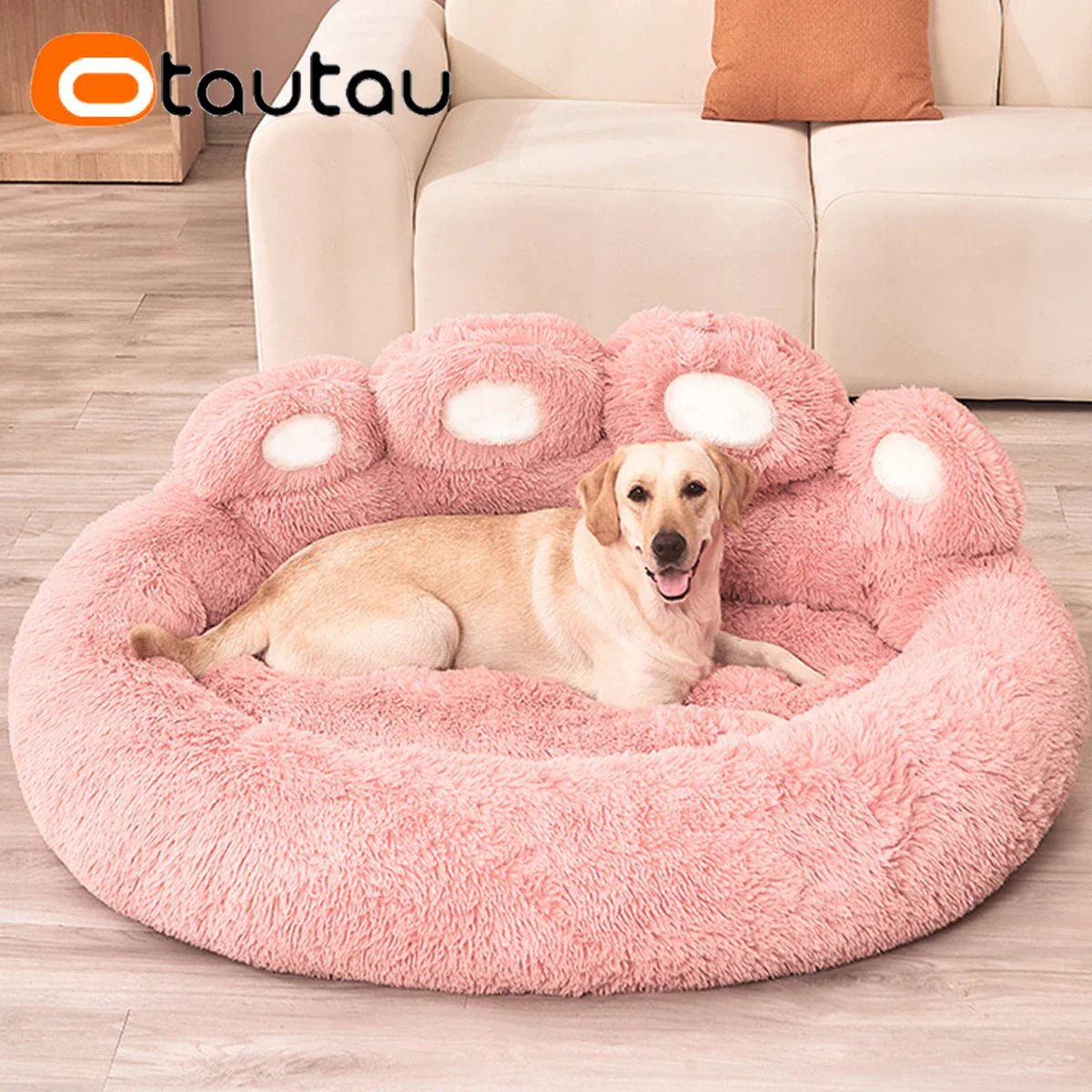 FluffyDogBed™ - Rose - Univers de chien